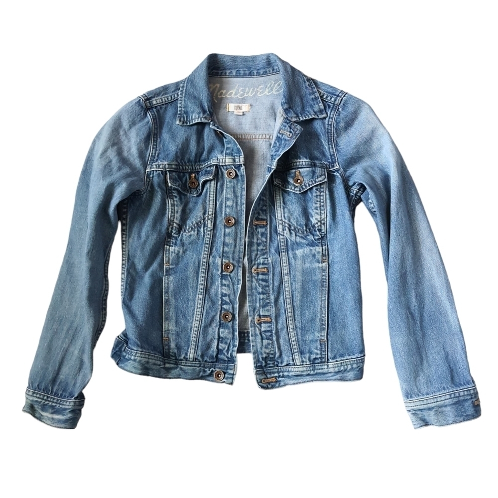 Madewell Trucker Jean Jacket Blue Denim Size XS
